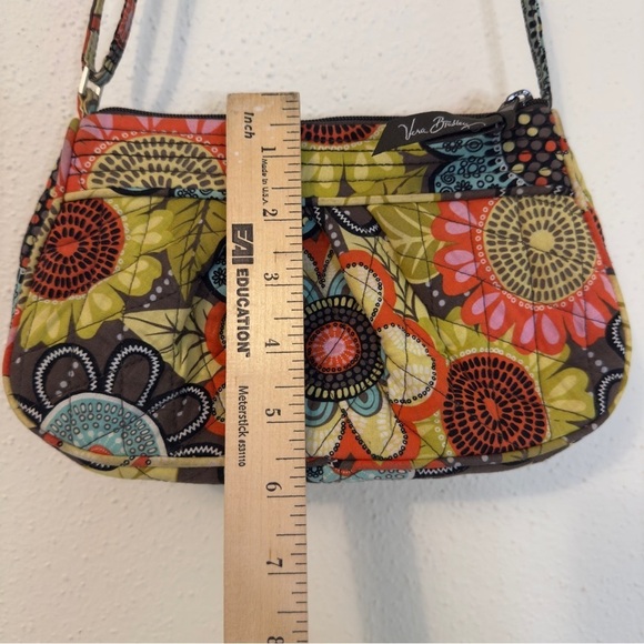 VERA BRADLEY Flower Shower Frannie Mini Crossbody Floral Adjustable Strap - Picture 5 of 14